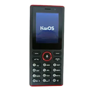 Tastiera personalizzata kaios phone 4g per whatsapp oem cheap celulares Kaios 4g cellulare 2.4 pollici feature bar phone kaios