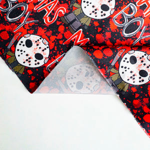 Tela de seda de satén de poliéster 100% con múltiples flores de dibujos animados con impresión digital suave MOQ bajo en stock para ropa - Product Image 4