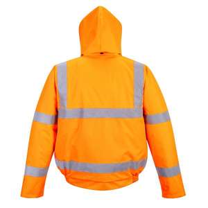 PORTWEST - RT32ORRXXL High visibility RIS <b>orange</b> <b>bomber</b> <b>jacket</b> - EAN 5036108131020 <b>HI</b>-<b>VIS</b> WORKWEAR - Product Image 2