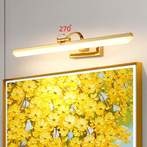 Lampe murale LED moderne européenne, étanche et anti-buée, pour salle de bain, chambre à coucher, hôtel, éclairage d'allée - Product Image 3