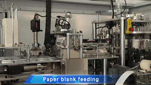 新定制150 pcs/min高速新产品咖啡纸杯全自动制作机 - Product Image 4