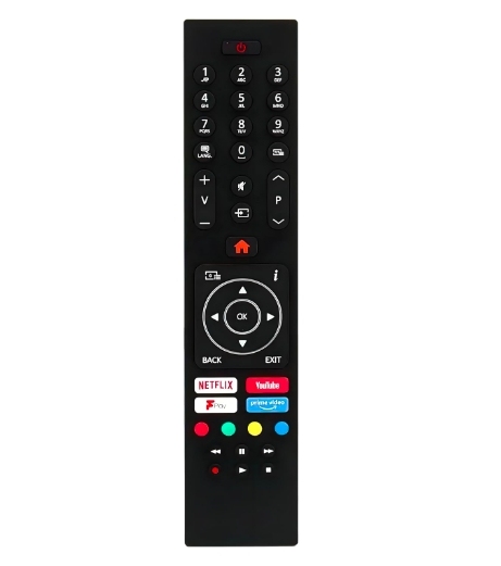 Universal Bush Tv Remote Control RC43137P for Luxor/Digihome/Finlux/Celcus/Hitachi/Bush/Logik Tv Brands