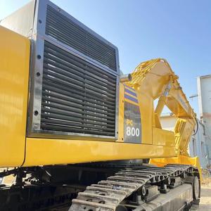 Miniexcavadora usada Komatsu PC800, modelo 2022, capacidad de cubo de 4,6 M, peso operativo de 80 toneladas, PLC de origen japonés y caja de cambios incluida - Product Image 2