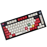 Profil Cherry, mignon, dessin animé Mario, personnalisation, sublimation par transfert thermique, PBT, OEM, touches de clavier mécanique