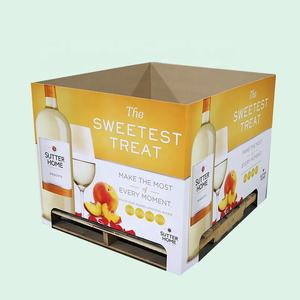 Tampilan palet karton Holidaypac untuk Permen coklat stoples kaca minuman Mainan kabel Data Promosi palet pajangan - Product Image 2