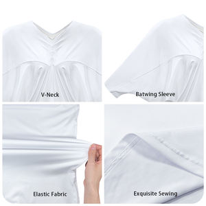 Maglietta larga Oversize da donna di alta qualità ampia da donna abito lungo da festa abito corto da donna tribale nero abiti taglie forti - Product Image 5