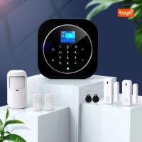 Système d'alarme intelligent portable CE pour maison connectée, anti-intrusion, Tuya WiFi GSM 433MHz ABS, OEM, directement de l'usine