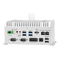 Mini PC Sin Ventilador CWWK J6412 8265U 2 X RS232/RS485/RS422 COM 2 X Gigabit LAN GPIO 6USB Riel DIN I3 I5 I7 Computadora Industrial