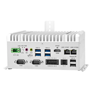 CWWK J6412 Fanloze Mini PC 8265U 2 x RS232/RS485/RS422 COM 2 x Gigabit LAN GPIO 6USB DIN-rail I3 I5 I7 Industriële <span class=keywords><strong>Computer</strong></span> - Product Image 5