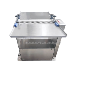 Machine à trancher la viande électrique économique pour porc et bœuf / Machine à retirer la graisse et la peau de porc / Dégraissant et trancheuse de viande - Product Image 1
