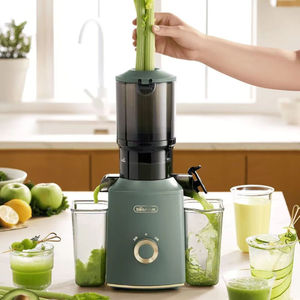 Extracteur de jus Little Bear YZJ-F02E3, 18000 tr/min, électrique, domestique, séparateur automatique de jus et de pulpe, vert, capacité 400 ml - Product Image 1
