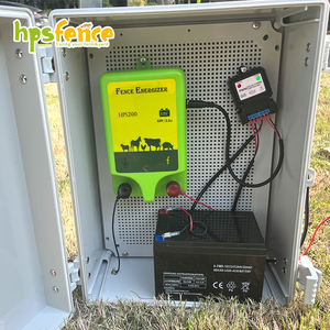 HPSFENCE Électrificateur de clôture solaire 2.0J haute puissance, chargeur de clôture électrique pour la protection des moutons et du bétail en ferme - Product Image 4
