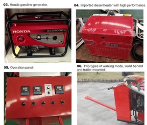 Machine de scellement et de réparation de fissures de chaussée INVECH 800W à moteur, pour la construction et la réparation de nids-de-poule – Vente chaude - Product Image 2