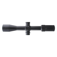 Lunette de tir tactique longue portée Vector Optics Tauron Aluminium 4-16x44 30mm Zero Stop avec mise au point latérale HD et illumination rouge à 6 niveaux