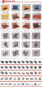 Moules en acier Q345B forgé à chaud pour blocs de béton, moules à pavé<span class=keywords><strong>s</strong></span> XINGXIN, moules à briques autobloquantes, moules à pavé<span class=keywords><strong>s</strong></span> pour murs - Product Image 5