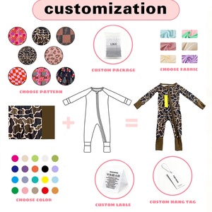DH ODM - Caja Misteriosa de Bambú para Niños, Paquete de Mamelucos con Cierre para Bebés, Estilo Aleatorio, Listo para Enviar, Logotipo Personalizado - Product Image 5