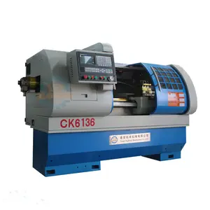 Neue Horizontale CK6136A hydraulische drehmaschine CNC Schnelle Drehen Drehmaschine Rad Maschine