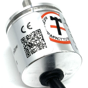 Codificador rotatorio incremental de eje sólido de 4mm 200ppr de gran tamaño 25mm PNP + NPN 5-26V - Product Image 4