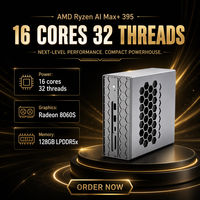 AMD Ryzen AI Max+ 395 Mini PC Radeon 8060S 40 Core GPU 128GB LPDDR5x AI Workstation Windows 11