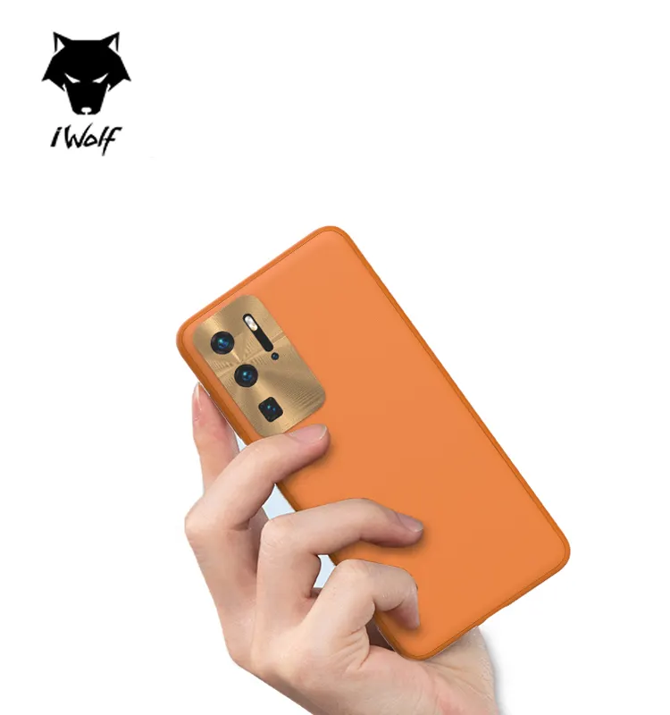 Роскошный чехол iWolf из искусственной кожи для телефона, чехол для мобильного телефона, кожаный чехол для мобильного телефона, задняя крышка для Huawei P30 P40 Pro