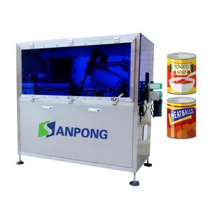 Automatic can bottle cleaning machine metal container cleaning equipment auto production line equipment