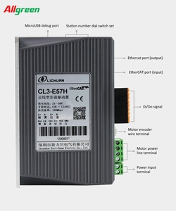 Kit de Controlador de Motor Paso a Paso Allgreen EtherCAT Tipo Bus, Motor Paso a Paso de Bucle Cerrado Nema 23 de 2 Fases CL3-E57H +LC57H265 - Product Image 5