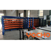 Schwerlast-Metallregal mit 5 Ebenen und Rollregalsystem, Industrielles Lagerregal, Gabelstapler-Kompatibel, 2 Tonnen Tragfähigkeit