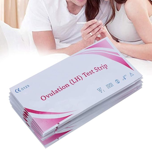 무료 샘플 의료 진단 테스트 키트 원스텝 LH 배란 신속 검사 스트립 - Product Image 1