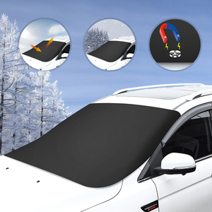 Copertura per <span class=keywords><strong>Parabrezza</strong></span> Auto per Tutte le Stagioni, Protezione Magnetica per Finestrino Anteriore Contro Neve, Ghiaccio e Brina - Product Image 4