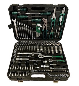 142PCS Sockets <strong>Set</strong> 24 Teeth Hand Tool <strong>Set</strong> Mechanic Tool Socket Mirror Metric Mixed Ratcheting <strong>Spanner</strong> <strong>Set</strong> - Product Image 1