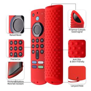Từ Xa Trường Hợp Bảo Vệ Silicone Bảo Vệ Tay Áo Da Phát Sáng Trong Bóng Tối Tương Thích Cho Lửa TV Stick 4K 2023 Từ Xa - Product Image 3
