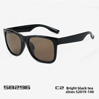 2025 Logo personnalisé haute qualité TR90 cadre rétro Style coréen lunettes de soleil UV400 lunettes de Protection solaire polarisées avec lentilles TAC