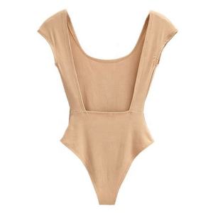 Body de <span class=keywords><strong>Mujer</strong></span> con Cuello Cuadrado y Espalda Descubierta, Estilo Sensual - Product Image 3