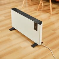 Radiateur convecteur au design moderne avec thermostat réglable, télécommande, fonctionnement silencieux et portable pour la maison et le bureau