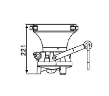 BH250B 해양용 공기 구동 램프 방폭등 - Product Image 6