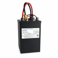Pack de batteries lithium-ion personnalisé 52V 36Ah 1872Wh NMC avec BMS pour vélo électrique, trottinette électrique et moto électrique