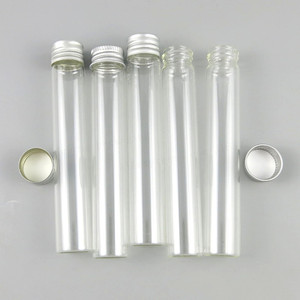<span class=keywords><strong>Tube</strong></span> <span class=keywords><strong>à</strong></span> <span class=keywords><strong>essai</strong></span> en <span class=keywords><strong>verre</strong></span> borosilicate transparent vide de 30 ml 45 ml, emballage pour sel de bain cosmétique 2020, conteneur pour cigares <span class=keywords><strong>avec</strong></span> <span class=keywords><strong>bouchon</strong></span> <span class=keywords><strong>à</strong></span> vis en aluminium - Product Image 1