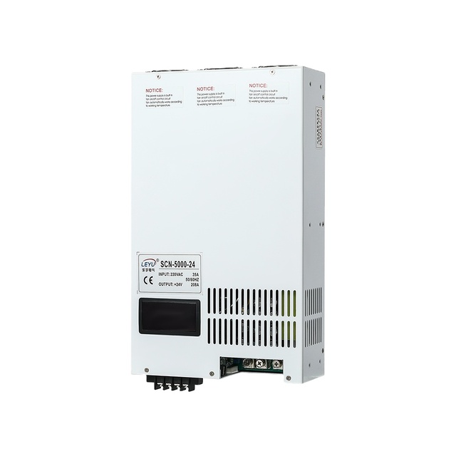 5kw 24v 208.3a High Power Lab Adjustable Ac Dc Bench Power Supply with LED Display