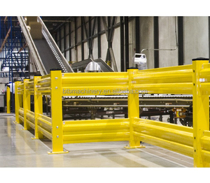 Poteau de garde-corps en W, <span class=keywords><strong>accessoires</strong></span> de barrière de sécurité routière en acier profilé en C pour installation en bord de route - Product Image 5