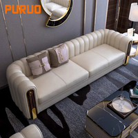 Ensemble de canapé de luxe Puruo mobilier canapé classique de haute qualité nouveau design de salon en Italie