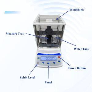 Densimetro Elettronico di Precisione AR-120-4S per Laboratorio con Risoluzione di Densità 0,0001g/cm3 - Product Image 4