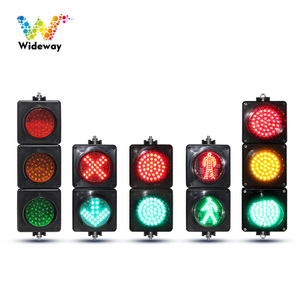 Đèn Giao Thông Màu Xanh Lá Đỏ Đồ Chơi LED <span class=keywords><strong>Mini</strong></span> 100Mm Dùng Cho Dạy Học - Product Image 1