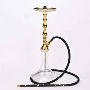 Narghilè <span class=keywords><strong>Venus</strong></span> Modello Stella Dorata Antivento in Ottone con Tubo Singolo Grande, per Fumo Intenso, Vendita all'Ingrosso Transfrontaliera - Product Image 6