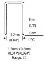 20Ga. 6-13mm Agrafeuse pneumatique en alliage d'aluminium de qualité industrielle Offres Spéciales cloueuses pneumatiques pour l'ameublement de meubles de travail du bois