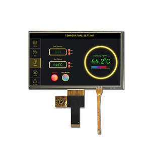 7นิ้ว1024x600จอแสดงผลความสว่างสูง1500nits IPS MIPI TFT จอแสดงผล LCD ที่มี4สาย Resistive TOUCH - Product Image 1