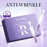 Sérum anti-âge BIOAOUA au rétinol, traitement des rides, sérum raffermissant, essence hydratante à l'acide hyaluronique, sérum pour le visage