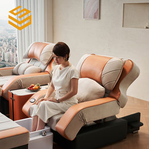 Bequemer Pediküre-Stuhl mit elektrischem Fuß-Spa und Massage funktionen - Product Image 5