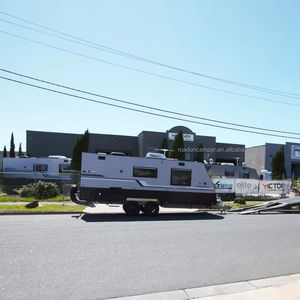 20FT nouvelle personnalisation hors route Rv caravane <span class=keywords><strong>Van</strong></span> Camping camping-car remorque avec <span class=keywords><strong>toilette</strong></span> de séparation sèche et humide caravane à toit rigide - Product Image 1