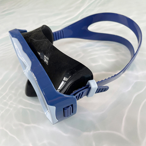 צלילה מותאמת אישית משקפי מזג זכוכית מזג נמוך סיליקון pro סיליקון פרו פנורמה רצועת מסכה עם אבזם - Product Image 4