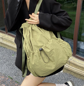 Sac à dos tendance style coréen imperméable avec cordon de serrage, léger, décontracté, pour le voyage et la gym - Product Image 6